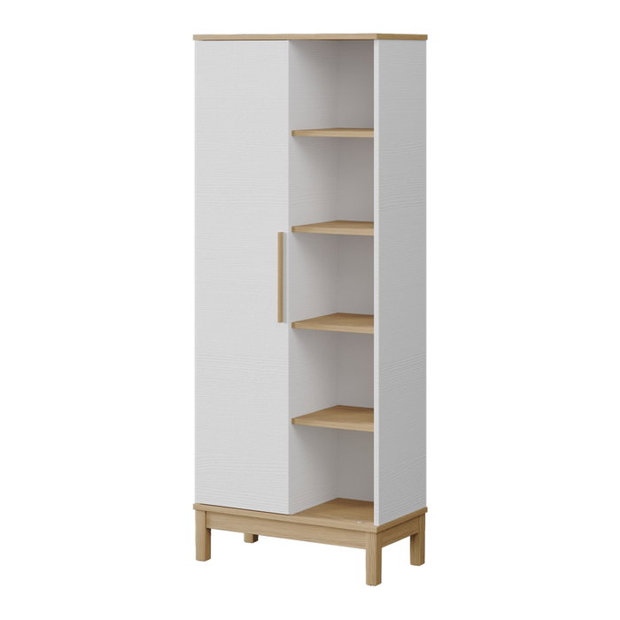 Hanah Home Etto - Mm1.44.05.K1 Estantería Madera y Roble Blanco Hanah Home Etto - Mm1.44.05.K1 Estantería Madera y Roble Blanco